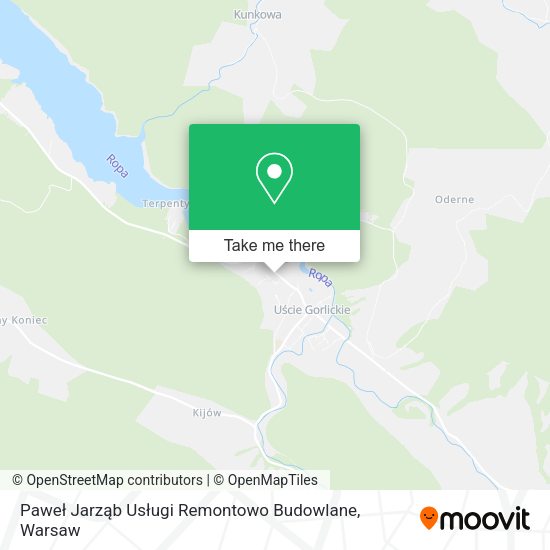 Paweł Jarząb Usługi Remontowo Budowlane map