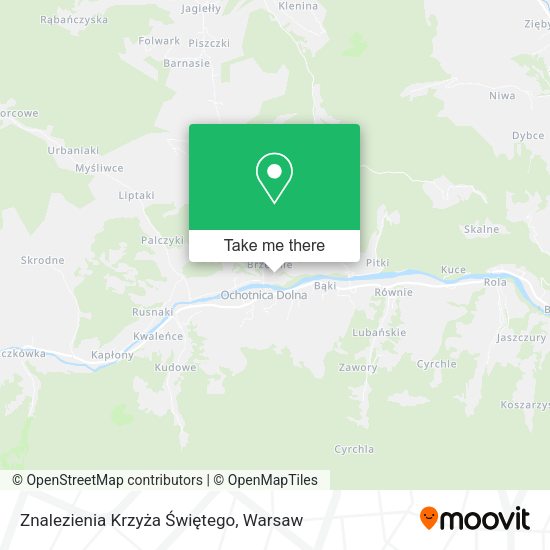 Znalezienia Krzyża Świętego map