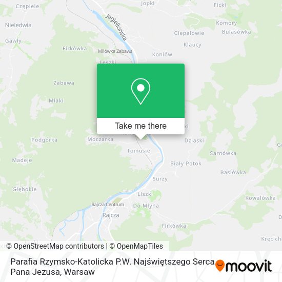 Parafia Rzymsko-Katolicka P.W. Najświętszego Serca Pana Jezusa map