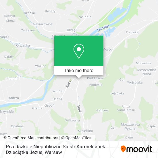 Przedszkole Niepubliczne Sióstr Karmelitanek Dzieciątka Jezus map