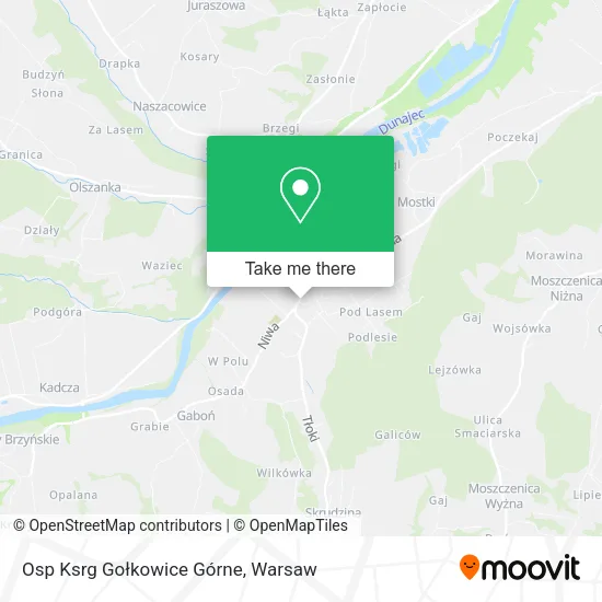 Карта Osp Ksrg Gołkowice Górne
