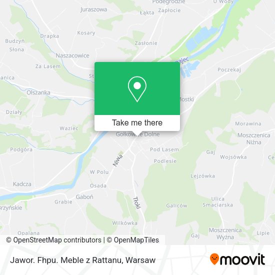 Jawor. Fhpu. Meble z Rattanu map