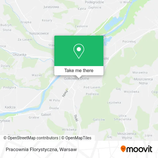 Карта Pracownia Florystyczna
