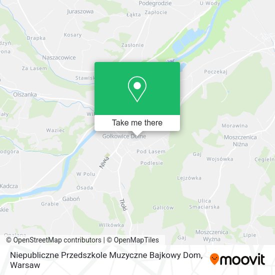 Niepubliczne Przedszkole Muzyczne Bajkowy Dom map