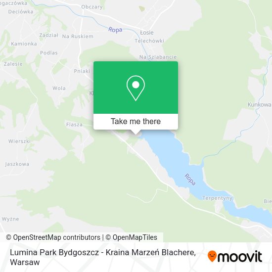 Lumina Park Bydgoszcz - Kraina Marzeń Blachere map