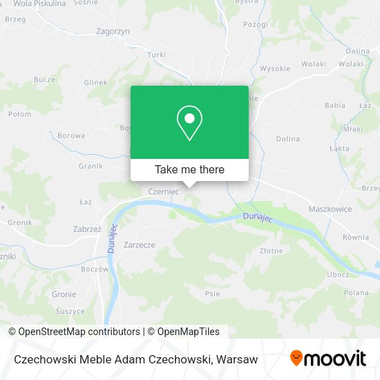 Czechowski Meble Adam Czechowski map