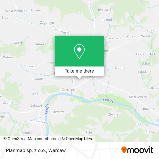 Карта Planmap sp. z o.o.