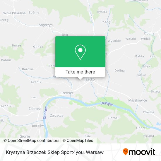 Krystyna Brzeczek Sklep Sport4you map