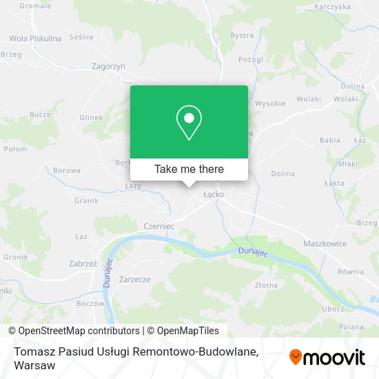 Tomasz Pasiud Usługi Remontowo-Budowlane map