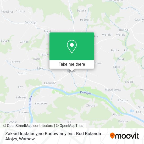 Zakład Instalacyjno Budowlany Inst Bud Bulanda Alojzy map