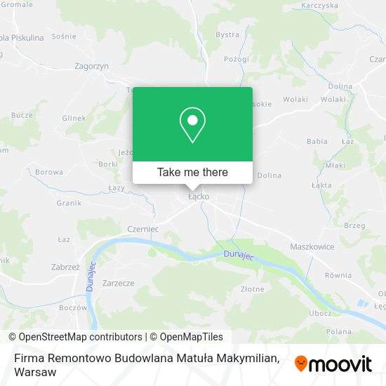 Firma Remontowo Budowlana Matuła Makymilian map