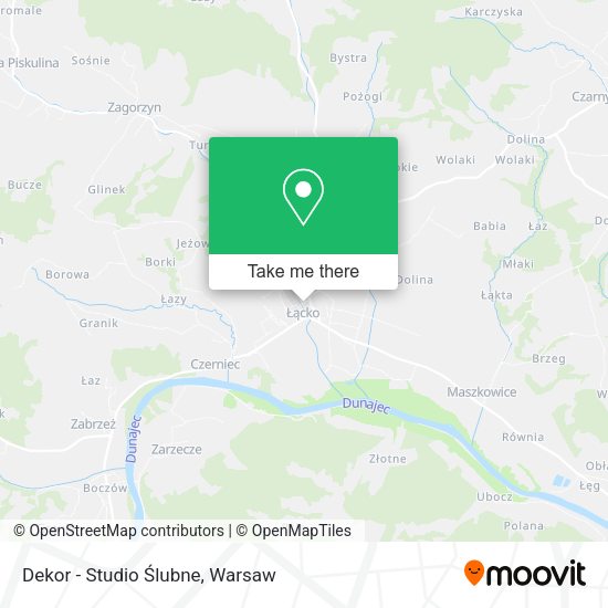 Dekor - Studio Ślubne map