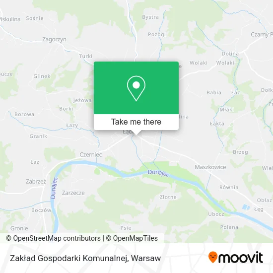 Карта Zakład Gospodarki Komunalnej