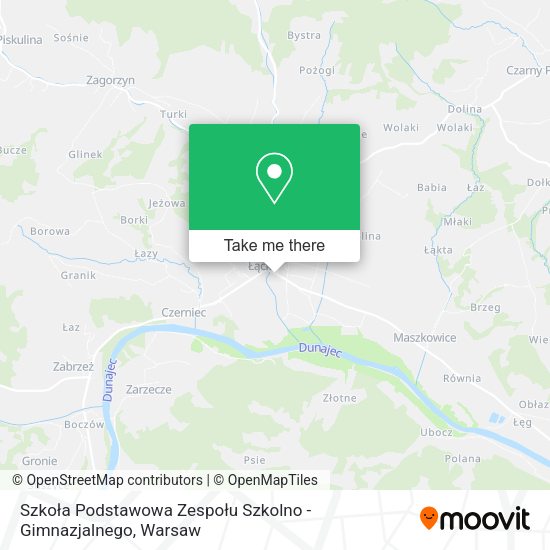 Szkoła Podstawowa Zespołu Szkolno - Gimnazjalnego map