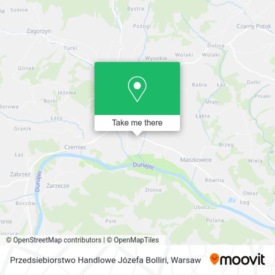 Przedsiebiorstwo Handlowe Józefa Bolliri map