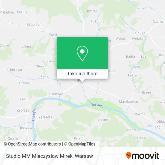 Studio MM Mieczysław Mirek map