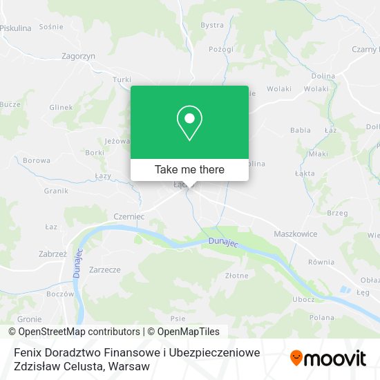 Fenix Doradztwo Finansowe i Ubezpieczeniowe Zdzisław Celusta map