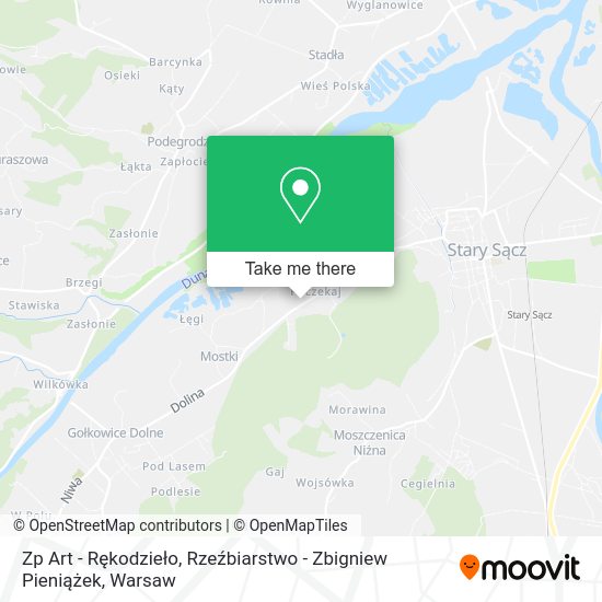 Zp Art - Rękodzieło, Rzeźbiarstwo - Zbigniew Pieniążek map