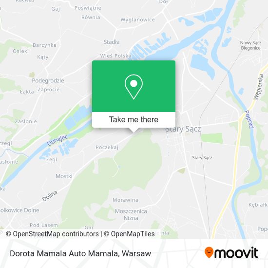 Dorota Mamala Auto Mamala map