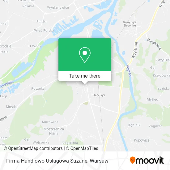 Карта Firma Handlowo Uslugowa Suzane