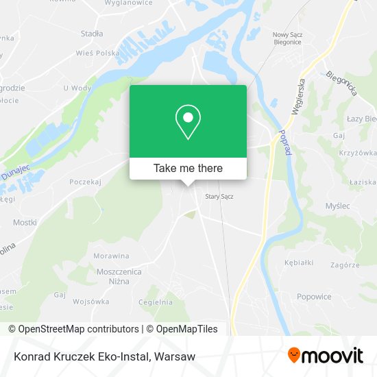 Konrad Kruczek Eko-Instal map