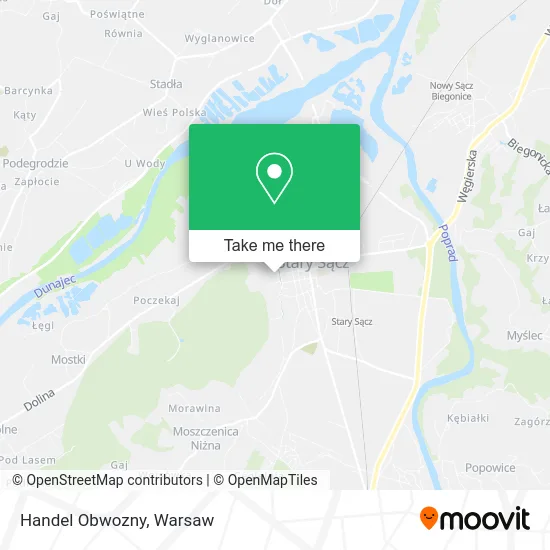Карта Handel Obwozny