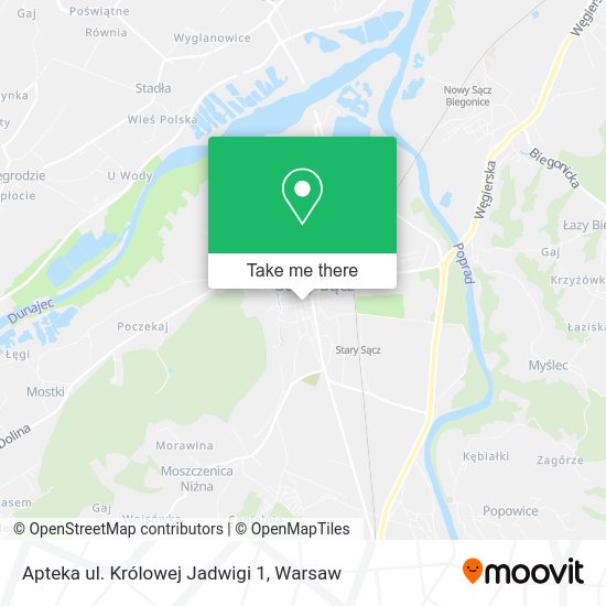 Apteka ul. Królowej Jadwigi 1 map