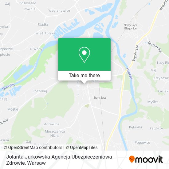 Jolanta Jurkowska Agencja Ubezpieczeniowa Zdrowie map