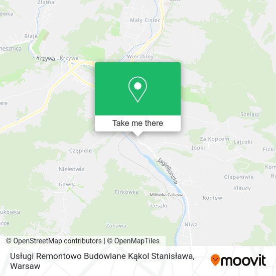 Usługi Remontowo Budowlane Kąkol Stanisława map