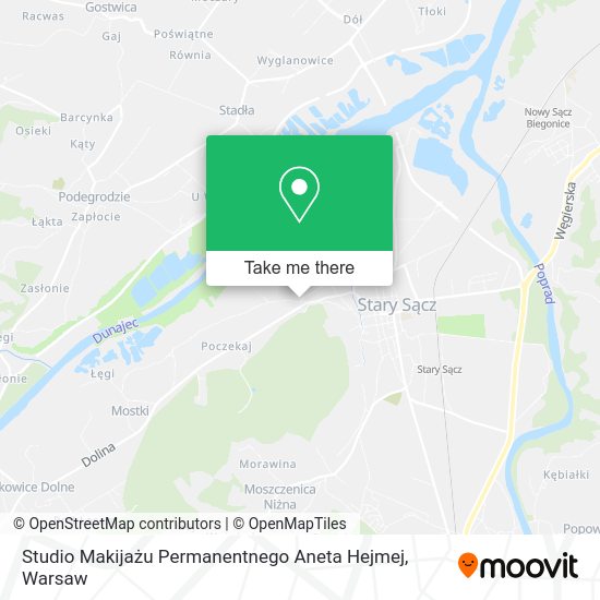 Studio Makijażu Permanentnego Aneta Hejmej map