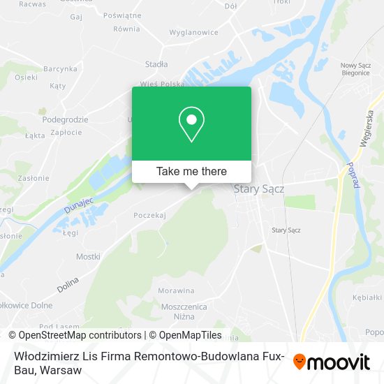 Włodzimierz Lis Firma Remontowo-Budowlana Fux-Bau map