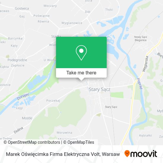 Marek Oświęcimka Firma Elektryczna Volt map