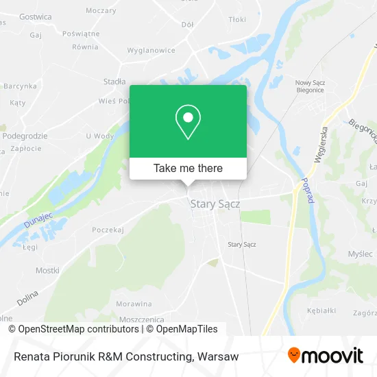Карта Renata Piorunik R&M Constructing