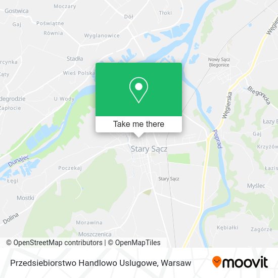 Przedsiebiorstwo Handlowo Uslugowe map