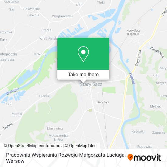 Pracownia Wspierania Rozwoju Małgorzata Laciuga map