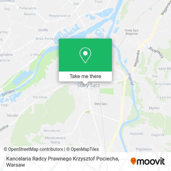 Kancelaria Radcy Prawnego Krzysztof Pociecha map