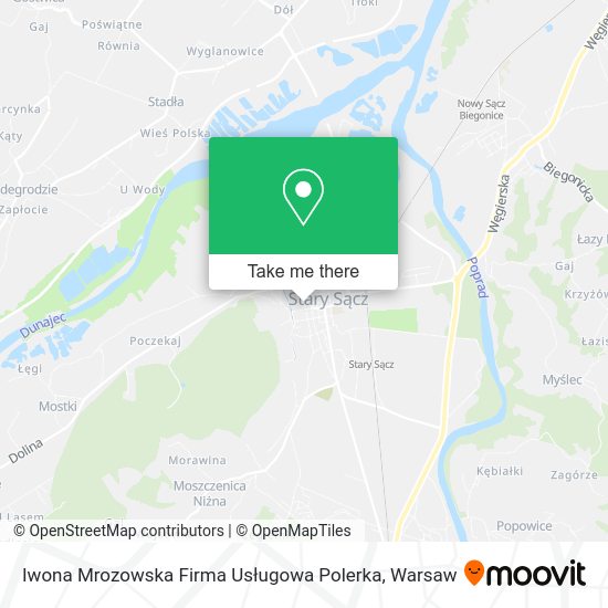 Iwona Mrozowska Firma Usługowa Polerka map