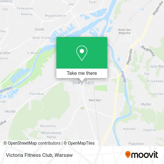 Victoria Fitness Club map