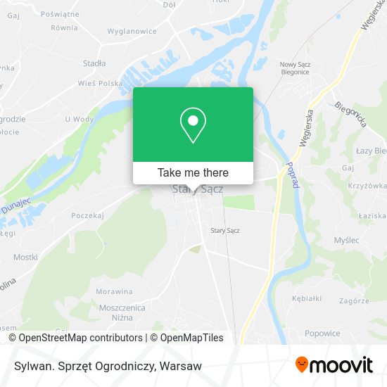 Sylwan. Sprzęt Ogrodniczy map