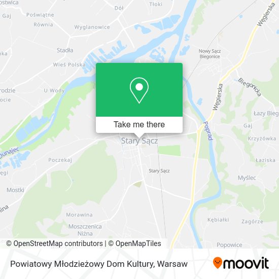 Powiatowy Młodzieżowy Dom Kultury map