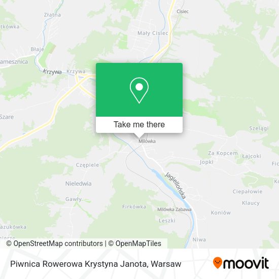 Piwnica Rowerowa Krystyna Janota map