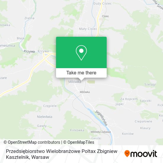 Przedsiębiorstwo Wielobranżowe Poltax Zbigniew Kasztelnik map