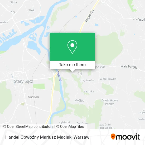 Карта Handel Obwoźny Mariusz Maciak