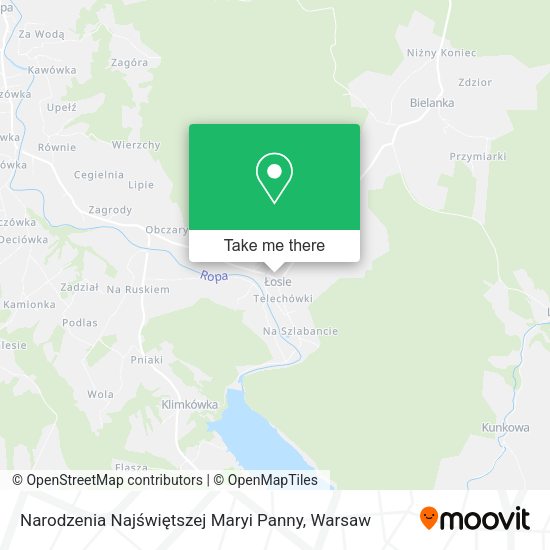 Narodzenia Najświętszej Maryi Panny map