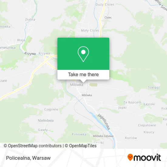 Policealna map