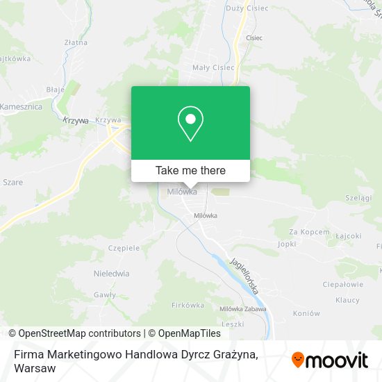 Firma Marketingowo Handlowa Dyrcz Grażyna map