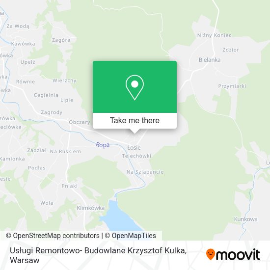 Usługi Remontowo- Budowlane Krzysztof Kulka map