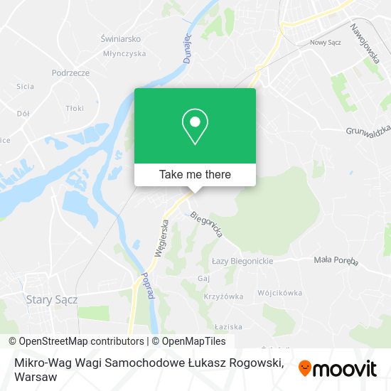 Mikro-Wag Wagi Samochodowe Łukasz Rogowski map