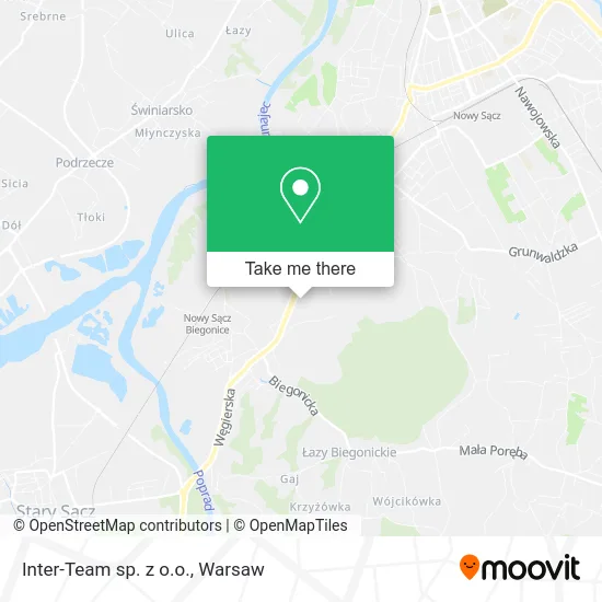 Карта Inter-Team sp. z o.o.