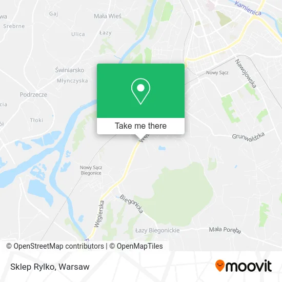 Карта Sklep Rylko